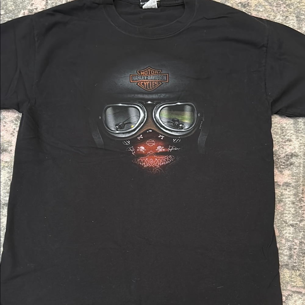 Harley-Davidson Black Graphic T-Shirt